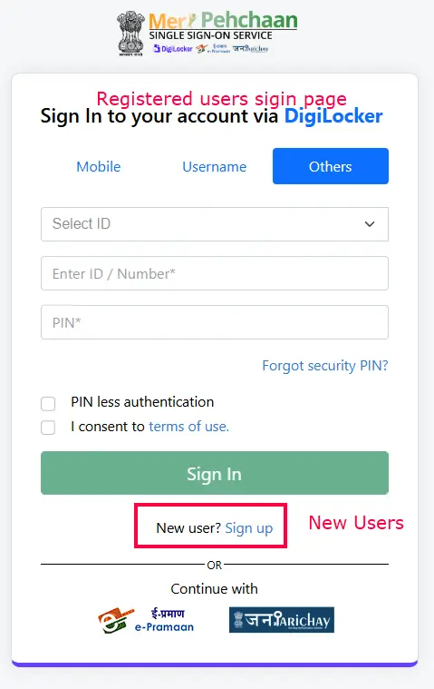 Step 3: Guide for Registered Users